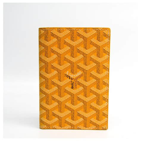 goyard passport holder red|Goyard passport holder yellow.